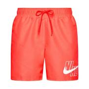 Rode Swoosh Zwembroek Nike , Red , Heren