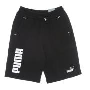 Colorblock Casual Shorts Zwart Puma , Black , Heren