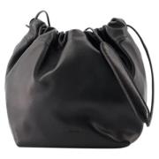 Leather shoulder-bags Jil Sander , Black , Dames