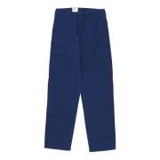 Cargo broek met knoop en rits Carhartt Wip , Blue , Heren