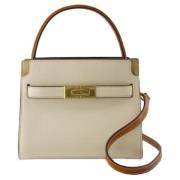 Leather handbags Tory Burch , White , Dames