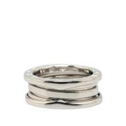 Pre-owned White Gold rings Bvlgari Vintage , Gray , Dames