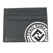 Pre-owned Leather wallets Fendi Vintage , Gray , Heren