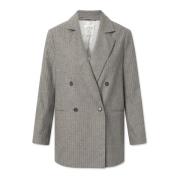 Oversized Relaxte Blazer Nué Notes , Gray , Dames