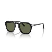 Stijlvolle zonnebrillencollectie Persol , Black , Unisex