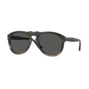 Elegante zonnebril van hoogwaardig acetaat Persol , Black , Unisex