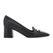 Zwarte Gancini Pumps Salvatore Ferragamo , Black , Dames