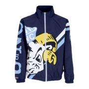 North Carolina Windbreaker Jas Mitchell & Ness , Blue , Heren