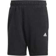 Casual zwarte shorts voor heren Adidas , Black , Heren