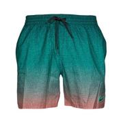 Volley Short Degradè Boxer voor Mannen Nike , Green , Heren