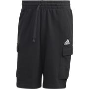 Casual Cargo Shorts French Terry Zwart Adidas , Black , Heren