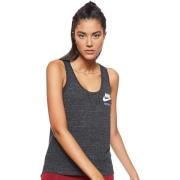 Gedrukte Mouwloze Sporttop Nike , Gray , Dames