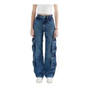 Jeans cargo John Richmond , Blue , Dames