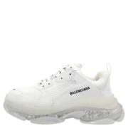 Polyester sneakers Balenciaga , White , Heren