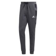 Camo Print Fleece Broek voor Mannen Adidas , Gray , Heren