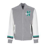 Retro Fleece Varsity Jacket Sportswear Nike , Gray , Heren