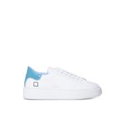 Leren sneakers voor dames D.a.t.e. , White , Dames