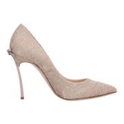 Met hak beige Casadei , Beige , Dames