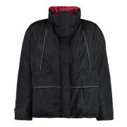 Oversize Dons Winterjas Balenciaga , Black , Heren