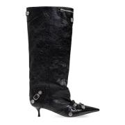 Cagole Wide 50mm Bootie Balenciaga , Black , Dames