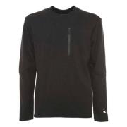 Legacy Longsleeve T-shirt Champion , Black , Heren