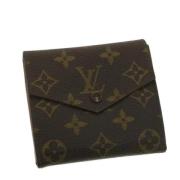 Pre-owned Canvas wallets Louis Vuitton Vintage , Brown , Dames