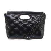 Glanzende Shopper met Studs Liu Jo , Black , Dames