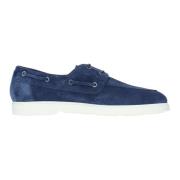 Platte schoenen Blauw Doucal's , Blue , Heren