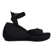 Met hak zwart Casadei , Black , Dames