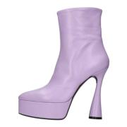 Laarzen Paars Eddy Daniele , Purple , Dames