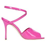 Sandalen Fuchsia Manolo Blahnik , Pink , Dames