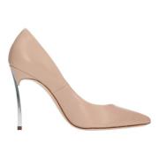 Met hak beige Casadei , Beige , Dames