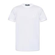 T-shirt met logo Dolce & Gabbana , White , Heren