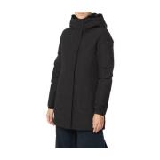 Faux Fur Parka voor vrouwen Woolrich , Black , Dames