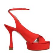 Sandalen Rood Casadei , Red , Dames