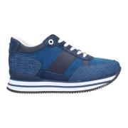 Sneakers Blauw Apepazza , Blue , Dames