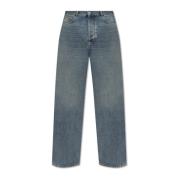 Jeans met logo Balenciaga , Blue , Heren