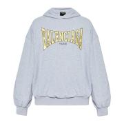 Hoodie Balenciaga , Gray , Heren