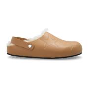 Slippers gemaakt van eco-leer Stella McCartney , Beige , Dames