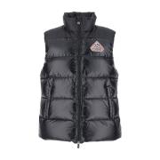 Zwarte Glanzende Vest voor Mannen Pyrenex , Black , Heren