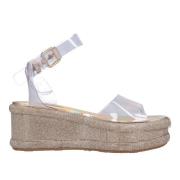 Sandalen Beige Casadei , Multicolor , Dames