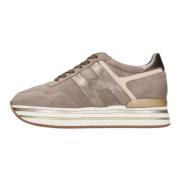 Sneakers Grijs Hogan , Gray , Dames