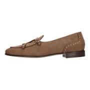 Platte schoenen Bruin Edhèn Milano , Brown , Heren