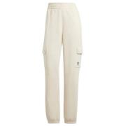 Witte Casual Broek Adidas , Beige , Dames