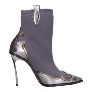 Laarzen Grijs Casadei , Gray , Dames