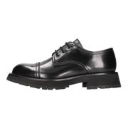 Platte schoenen Zwart Alexander McQueen , Black , Heren