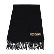 Sjaals Zwart Moschino , Black , Unisex