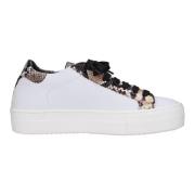 Sneakers Wit P448 , White , Dames