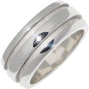 Pre-owned Metal rings Tiffany & Co. Pre-owned , Gray , Dames