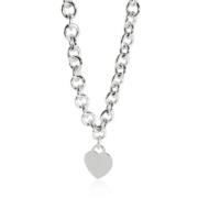 Pre-owned Silver necklaces Tiffany & Co. Pre-owned , Gray , Dames